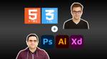The Ultimate 4-in-1 Web Designer & Web Developer Bootcamp!
